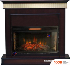 Smolcom MURANO FS33W С REALFLAME FIRESPACE 33W S IR (ТЕМНЫЙ ОРЕХ) (408290)