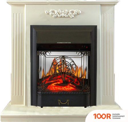 Smolcom LUMSDEN STD-ASP С ROYAL FLAME MAJESTIC FX M BLACK (БЕЛЫЙ ВАНИЛЬ) (408217)