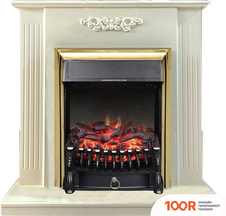 Smolcom LUMSDEN STD-ASP С REALFLAME FOBOS-S LUX BR (БЕЛЫЙ ВАНИЛЬ) (408202)