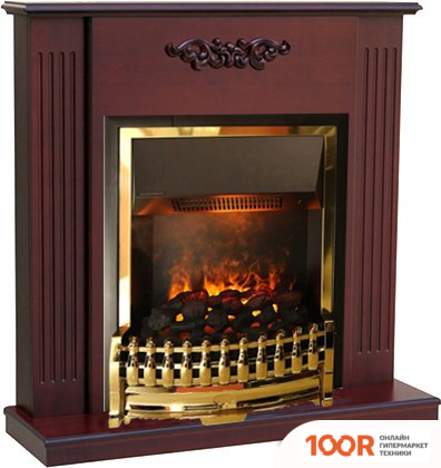 Smolcom LUMSDEN STD-ASP С DIMPLEX ATHERTON (МАХАГОН КОРИЧНЕВЫЙ АНТИК) (408193)