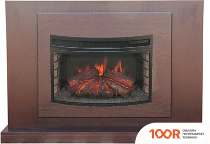 Smolcom LUCCA FS25 C REALFLAME FIREFIELD 25 S IR (МАХАГОН КОРИЧНЕВЫЙ) (408173)