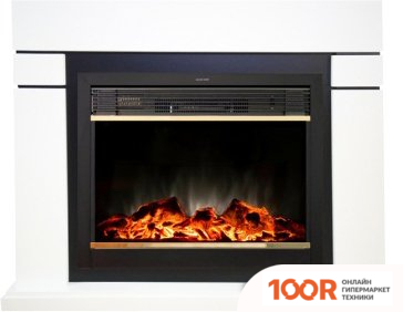 Smolcom LINDOS MB/JUP/SYM26 С REALFLAME MOONBLAZE DELUXE-S BR LT (БЕЛЫЙ) (408142)