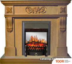 Smolcom CORSICA NEW STD-ASP С REALFLAME FOBOS-S LUX BL LT (ДУБ АНТИК) (408021)