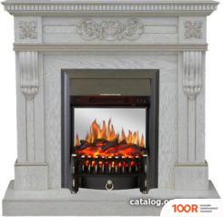 Smolcom CORSICA NEW STD-ASP С REALFLAME FOBOS-S LUX BL LT (БЕЛЫЙ ДУБ) (408020)