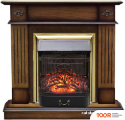 Smolcom BRIGHTON STD-ASP С ROYAL FLAME MAJESTIC FX M BRASS (ДУБ АНТИК) (407981)