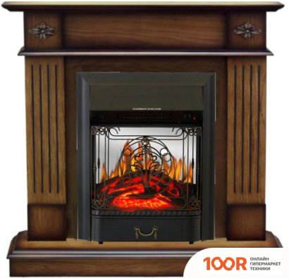 Smolcom BRIGHTON STD-ASP С ROYAL FLAME MAJESTIC FX M BLACK (ДУБ АНТИК) (407975)