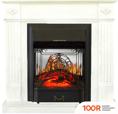 Smolcom BRIGHTON STD-ASP С ROYAL FLAME MAJESTIC FX M BLACK (БЬЯНКО БЕЛ.) (407973)