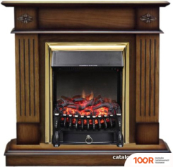 Smolcom BRIGHTON STD-ASP С REALFLAME FOBOS-S LUX BR (ДУБ АНТИК) (407963)