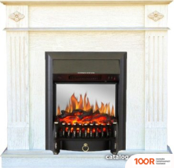 Smolcom BRIGHTON STD-ASP С REALFLAME FOBOS-S LUX BL LT (БЕЛЫЙ, ЗОЛОТО) (407954)