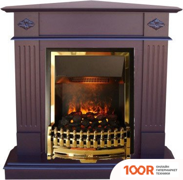 Smolcom BRIGHTON CORNER STD-ASP С DIMPLEX ATHERTON (МАХАГОН КОРИЧНЕВЫЙ) (407920)