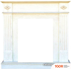 Smolcom BRIGHTON CORNER STD-ASP (БЕЛЫЙ ДУБ, ПАТИНА ЗОЛОТО) (407905)