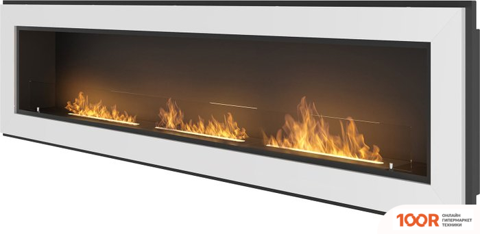 SimpleFire FRAME 1800 (БЕЛЫЙ, СО СТЕКЛОМ) (407794)
