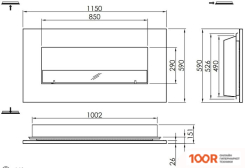 Ebios Fire OXFORD 700 (ЧЕРНЫЙ ГЛЯНЦЕВЫЙ) (407537)