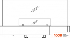 Ebios Fire ELIPSE WALL MINI (НЕРЖАВЕЮЩАЯ СТАЛЬ ШЛИФОВАННАЯ) (407513)