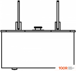 Ebios Fire ELIPSE BASE MINI (БЕЛЫЙ МАТОВЫЙ) (407506)