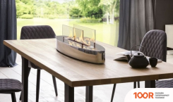 Ebios Fire ELIPSE BASE (НЕРЖАВЕЮЩАЯ СТАЛЬ ШЛИФОВАННАЯ) (407503)