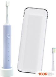Infly SONIC ELECTRIC TOOTHBRUSH T03S (ФУТЛЯР, 2 НАСАДКИ, ФИОЛЕТОВЫЙ) (406736)