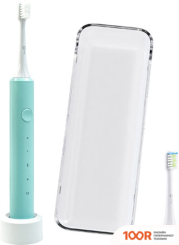 Infly SONIC ELECTRIC TOOTHBRUSH T03S (ФУТЛЯР, 2 НАСАДКИ, ЗЕЛЕНЫЙ) (406735)