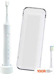 Infly SONIC ELECTRIC TOOTHBRUSH T03S (ФУТЛЯР, 2 НАСАДКИ, БЕЛЫЙ) (406734)