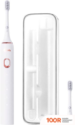 Infly SONIC ELECTRIC TOOTHBRUSH PT02 (ФУТЛЯР, 2 НАСАДКИ, БЕЛЫЙ) (406728)