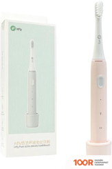Infly SONIC ELECTRIC TOOTHBRUSH P60 (1 НАСАДКА, РОЗОВЫЙ) (406724)