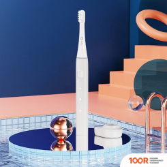 Infly SONIC ELECTRIC TOOTHBRUSH P20A (1 НАСАДКА, ГОЛУБОЙ) (406719)