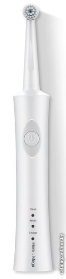 Here-Mega ACTIVE SONIC 3 HMJ-R02 (БЕЛЫЙ, 6 НАСАДОК) (406708)