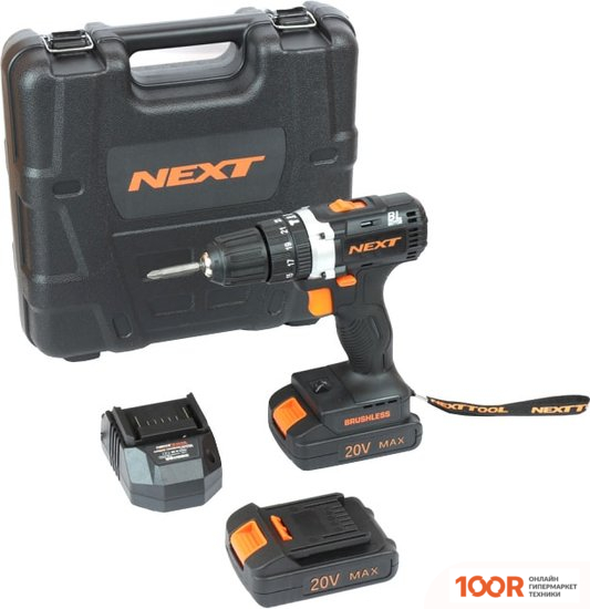 Nexttool ACD-20BLS/MAX (С 2-МЯ АКБ, КЕЙС) (406258)