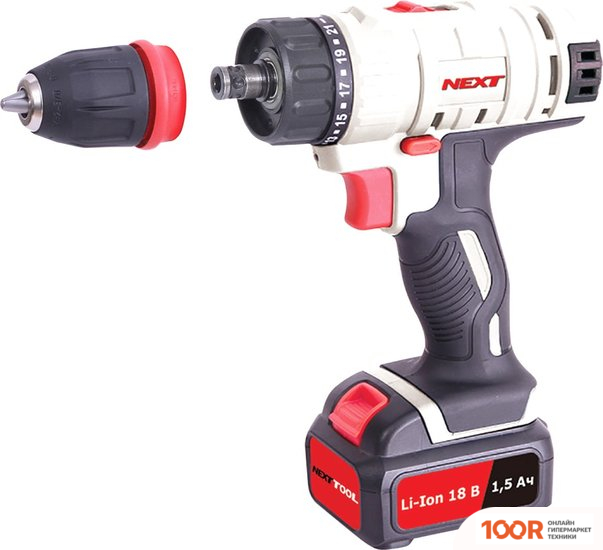 Nexttool ACD-18BLD (С 2-МЯ АКБ, КЕЙС) (406256)