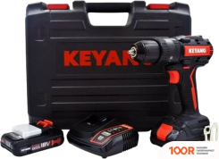 Keyang DD18BL-W SET (С 2-МЯ АКБ, КЕЙС) (406234)