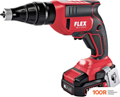 FLEX DW 45 18.0-EC M/2.5 SET 466824 (С 2-МЯ АКБ 2.5 АЧ, КЕЙС, НАСАДКА АВТОПОДАЧИ) (406214)