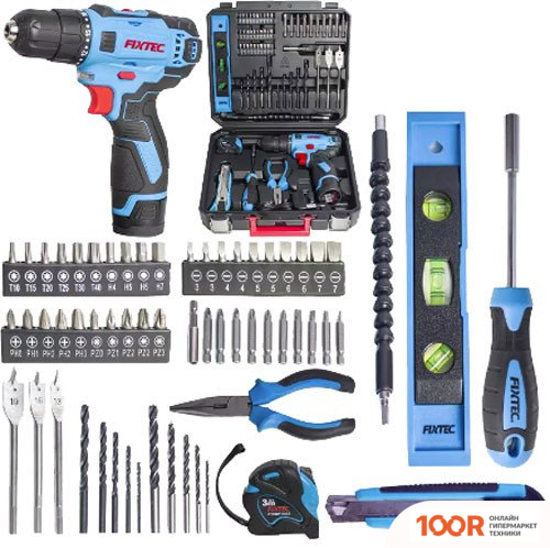 Fixtec FCD1207K60 (КЕЙС, С 1-ИМ АКБ, НАБОР ОСНАСТКИ) (406206)
