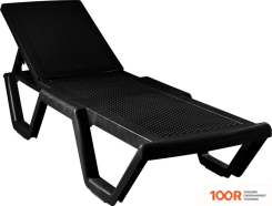 Шезлонг Элластик-Пласт АТЛАНТ ПЛЕТЕНЫЙ 186X63X32 (ШОКОЛАДНЫЙ) (406111)