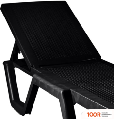 Шезлонг Элластик-Пласт АТЛАНТ ПЛЕТЕНЫЙ 186X63X32 (ШОКОЛАДНЫЙ) (406111)