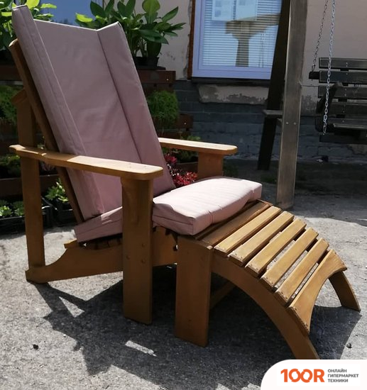 Шезлонг Wooden Story АРИЗОНА (ДУБ, БЕЖЕВЫЙ) (406069)