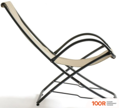 Шезлонг Vermobil SDRAIO PARK (БЕЖЕВЫЙ/ТЕМНО-СЕРЫЙ) (406065)