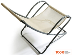 Шезлонг Vermobil SDRAIO PARK (БЕЖЕВЫЙ/ТЕМНО-СЕРЫЙ) (406065)