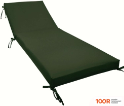 Шезлонг Loon ГАРДИ 190X60 (ТЕМНО-ЗЕЛЕНЫЙ) (406020)