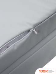 Шезлонг Loon ГАРДИ 190X60 (СВЕТЛО-СЕРЫЙ) (406017)