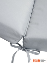 Шезлонг Loon ГАРДИ 190X60 (СВЕТЛО-СЕРЫЙ) (406017)