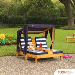 Шезлонг KidKraft 00524 (СИНИЙ) (406007)