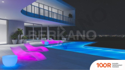 Шезлонг Berkano СВЕТЯЩЕЕСЯ WAVE (БЕЛЫЙ, LED ЛЕНТА RGB) (405962)