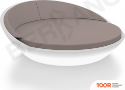 Шезлонг Berkano СВЕТЯЩЕЕСЯ RIVIERA (БЕЛЫЙ LED, E27/КОФЕЙНЫЙ) (405955)