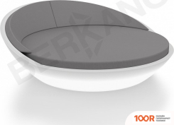 Шезлонг Berkano СВЕТЯЩЕЕСЯ RIVIERA (БЕЛЫЙ LED, E27/ГРАФИТОВЫЙ) (405953)