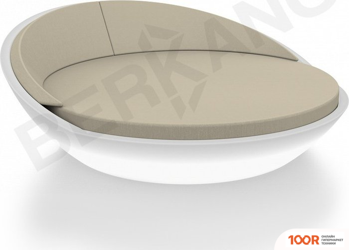 Шезлонг Berkano СВЕТЯЩЕЕСЯ RIVIERA (БЕЛЫЙ LED, E27/БЕЖЕВЫЙ) (405952)