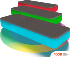 Шезлонг Berkano СВЕТЯЩЕЕСЯ GRACE (БЕЛЫЙ LED ЛЕНТА RGB/ГРАФИТОВЫЙ) (405942)