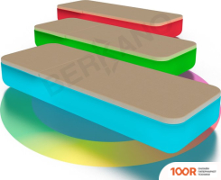 Шезлонг Berkano СВЕТЯЩЕЕСЯ GRACE (БЕЛЫЙ LED ЛЕНТА RGB/БЕЖЕВЫЙ) (405941)