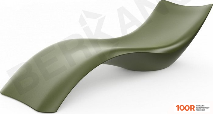 Шезлонг Berkano WAVE (ТЕМНО-ЗЕЛЕНЫЙ) (405937)