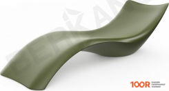 Шезлонг Berkano WAVE (ТЕМНО-ЗЕЛЕНЫЙ) (405937)