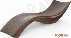 Шезлонг Berkano WAVE (КОРИЧНЕВЫЙ) (405930)